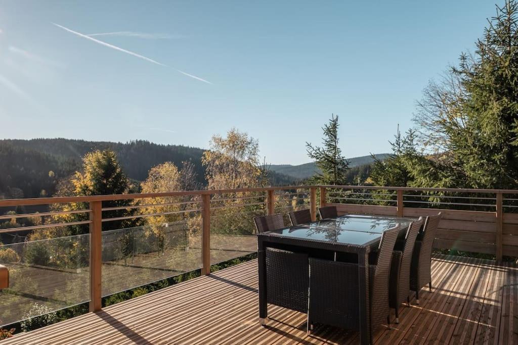 Le Cerf, Chalet Cocooning Avec Piscine Et Billard Ban-sur-Meurthe-Clefcy 外观 照片