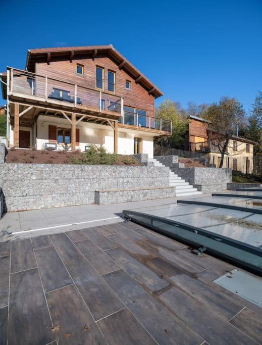 Le Cerf, Chalet Cocooning Avec Piscine Et Billard Ban-sur-Meurthe-Clefcy 外观 照片