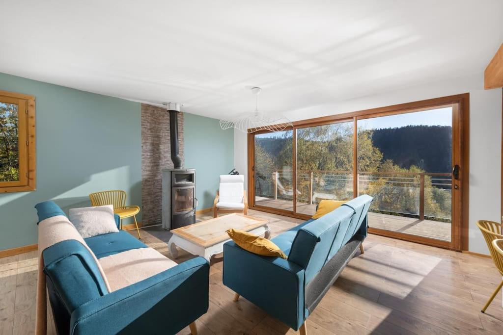 Le Cerf, Chalet Cocooning Avec Piscine Et Billard Ban-sur-Meurthe-Clefcy 外观 照片